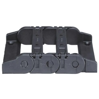 Igus Polymer Cable Trunking Accessory Cable Chain Mounting Bracket Black 35mm Height 30mm Width 2605.12PZ