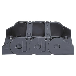 Igus Polymer Cable Trunking Accessory Black, 45 mm Height, 53 mm Width 3075.12PZ