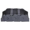 Igus Polymer Cable Trunking Accessory Black, 45 mm Height, 53 mm Width 3075.12PZ