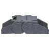 Igus Polymer Cable Trunking Accessory Cable Chain Mounting Bracket Black 32 mm Height 76 mm Width 117.5.12P