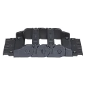 Igus Polymer Cable Trunking Accessory Cable Chain Mounting Bracket 35mm Height 105mm Width 2612.34PZB