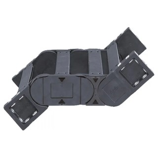 Igus Polymer Metal Cable Trunking Accessory, Cable Chain Mounting Bracket, Black, 64mm Width E4.420.10.1.12