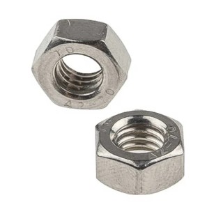RS PRO Stainless Steel Hex Nut M1.6 DIN 934 179-5726