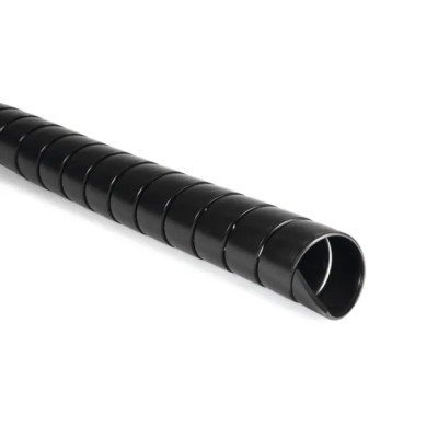 HellermannTyton Spiral Cable Wrap Polypropylene Black 20 mm to 23 mm Diameter 1.5 mm Wall Thickness 1 162-20200 SPF20-PP-BK