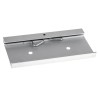 Hammond Aluminium DIN Rail Clip for Use with 35 mm DIN Rail 51 mm x 100 mm x 8 mm 1427DIN100M