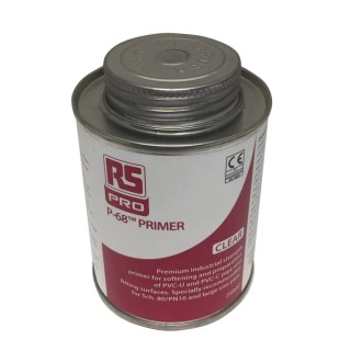 RS PRO Solvent-Based Tin Primer for PVC-U and PVC-C Plastic Pipes and Fittings 179-6159