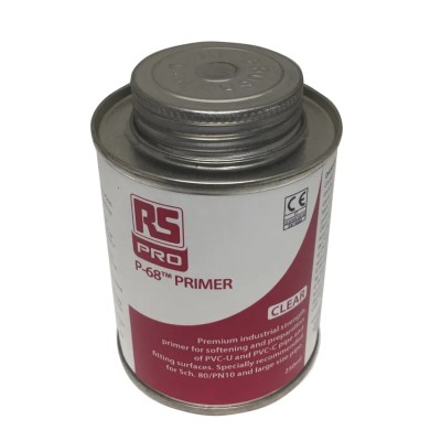 RS PRO Solvent-Based Tin Primer for PVC-U and PVC-C Plastic Pipes and Fittings 179-6159