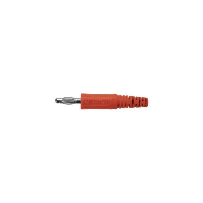 Schutzinger Yellow Male Banana Plug 4 mm Connector 70V dc 32A Nickel Plating FK 9 L Ni / GE