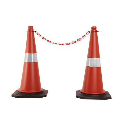 Buy Health Safe Chain Plastic Barricade Traffic Safety Cone