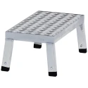 Zarges Aluminium Work Platform 0.2m Platform Height, 555mm Width, 5 Steps, Load Capacity 150kg 40261