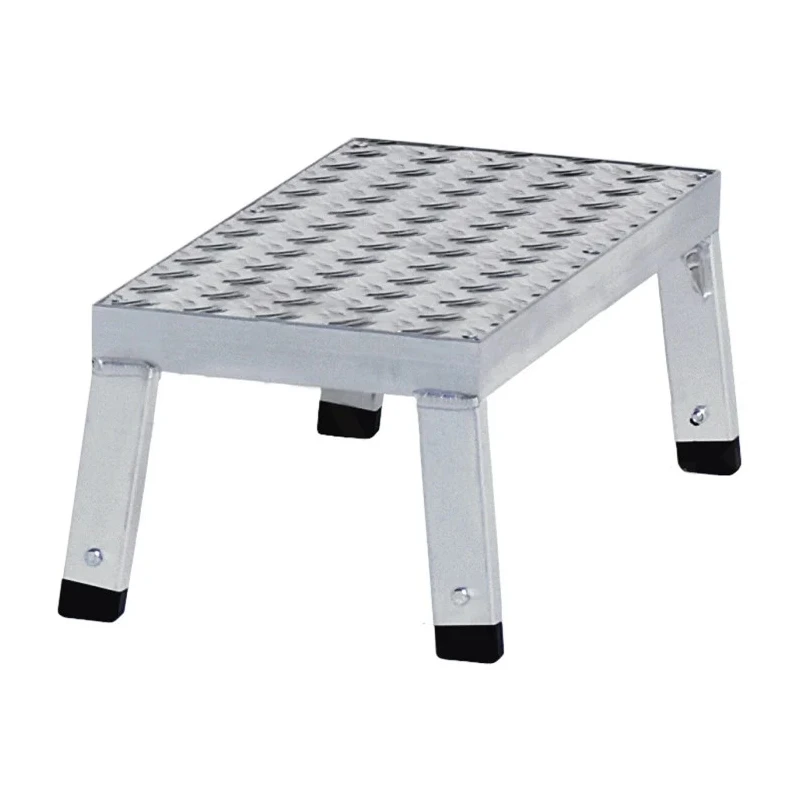 Zarges Aluminium Work Platform 0.2m Platform Height, 555mm Width, 5 Steps, Load Capacity 150kg 40261