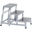 Zarges Aluminium Work Platform 0.6m Height 555mm Width Load Capacity 150kg Model 40263