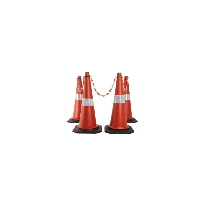 Buy Health Safe Chain Plastic Barricade Traffic Safety Cone