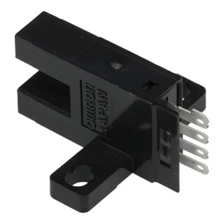 Omron Through Beam Photoelectric Sensor Fork Style 5 mm Detection Range PNP Output IP50 EE-SX672P