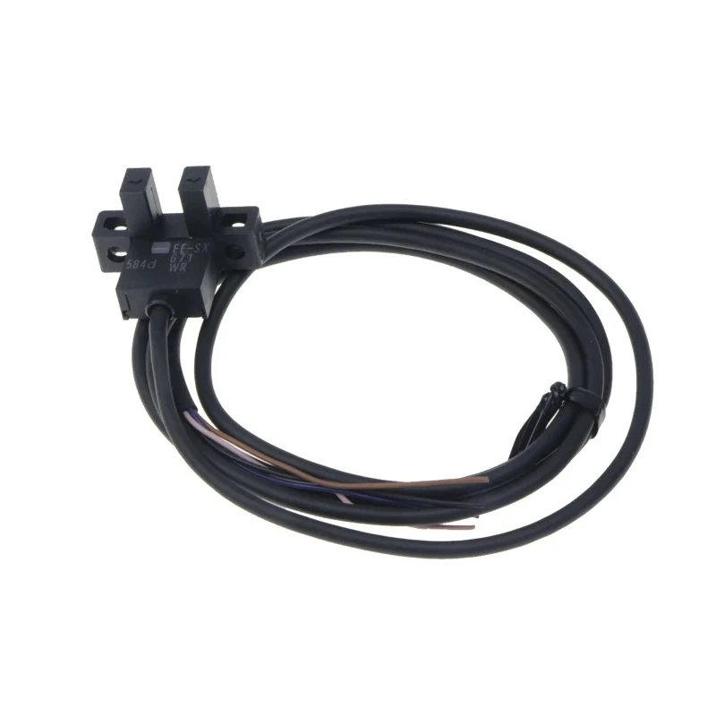Omron Through Beam Photoelectric Sensor Fork Style Infrared Light Source 5 mm Detection Range NPN Output IP50 EE-SX671-WR 1M