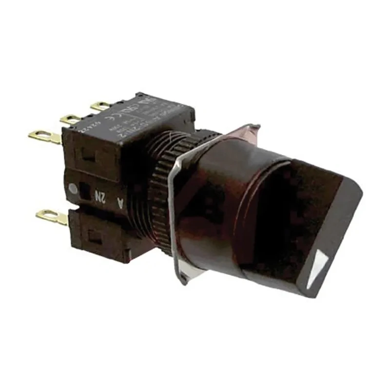 Omron Selector Switch DPDT 16 mm Cutout Diameter 2 Positions A165S-T2A-2