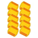 robustt-road-reflector-yellow-and-red-plastic-abs-road-stud-set-of-10-pieces-58210