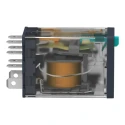 Schneider Electric Panel Power Relay 24V dc Coil 15A Switching Current DPDT RPM21BD