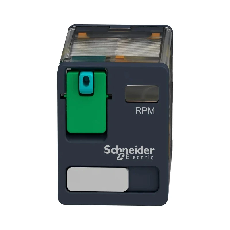 Schneider Electric Panel Power Relay 24V dc Coil 15A Switching Current DPDT RPM21BD