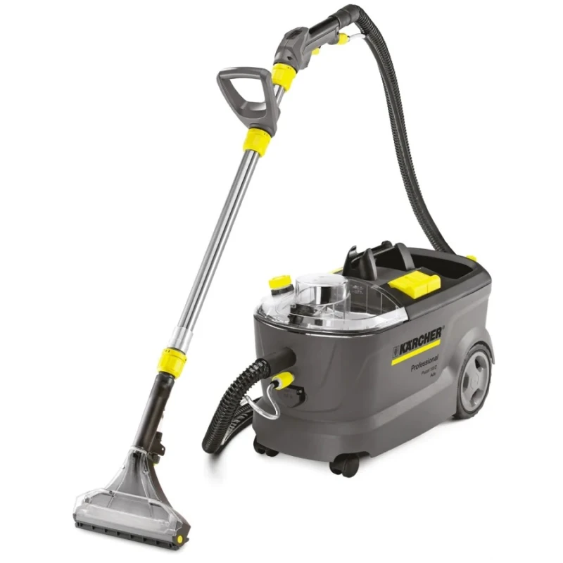 Karcher PUZZI 10/2 Cylinder Wet Vacuum Cleaner, 220-240V AC, 1.25kW Power, 9L Tank Capacity PUZZI 10/2