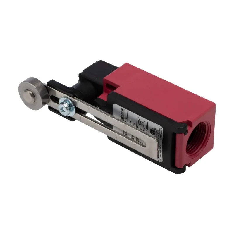 RS PRO Roller Lever Limit Switch 1 NO/1 NC Glass Reinforced Plastic Housing IP67 600V AC 10A IP67
