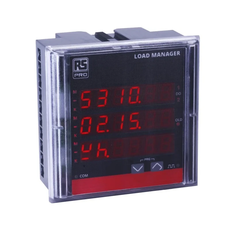 RS PRO 3 Phase Digital LED Energy Meter 3 Phase, 6 Digit Display, Class 1 Accuracy 179-7577
