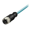 Kubler Sensor Actuator Cable Female 5 Way M12 to 5 Way Free End, PVC Jacket, Grey, 2m Length 05.00.6081.2211.002M