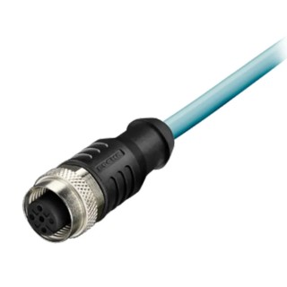 Kubler Sensor Actuator Cable Female 5 Way M12 to 5 Way Free End, PVC Jacket, Grey, 2m Length 05.00.6081.2211.002M