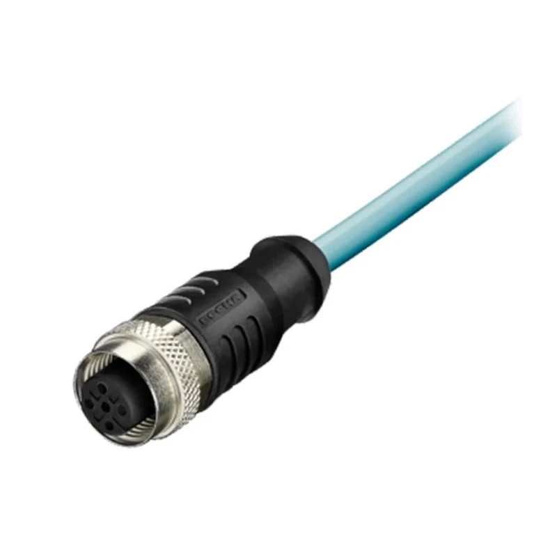 Kubler Sensor Actuator Cable Female 5 Way M12 to 5 Way Free End, PVC Jacket, Grey, 2m Length 05.00.6081.2211.002M