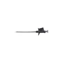 Schutzinger Black Hook Clip, 4 mm Tip, 1kV, 6A Current, Nickel Plated Contact SKPS 8334 Ni / SW