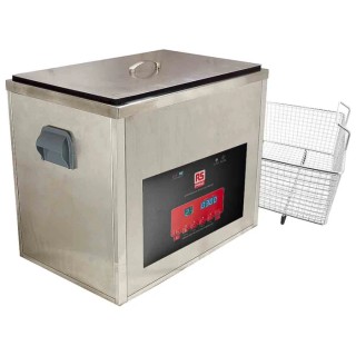 RS PRO Ultrasonic Cleaning Tank, Stainless Steel, 36L Capacity, 800W Heater Power, 720W Ultrasonic Power, Model 179-7571