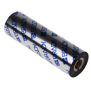 Brady Black Label Printer Ribbon 110 mm Width, 70 m Length Resin Thermal Transfer Ribbons R7950-110X70/O