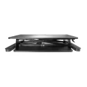 StarTech.com Sitting/Standing Computer Desk Black 160 mm Height Adjustable, 900 mm Width, 666 mm Depth ARMSTSLG