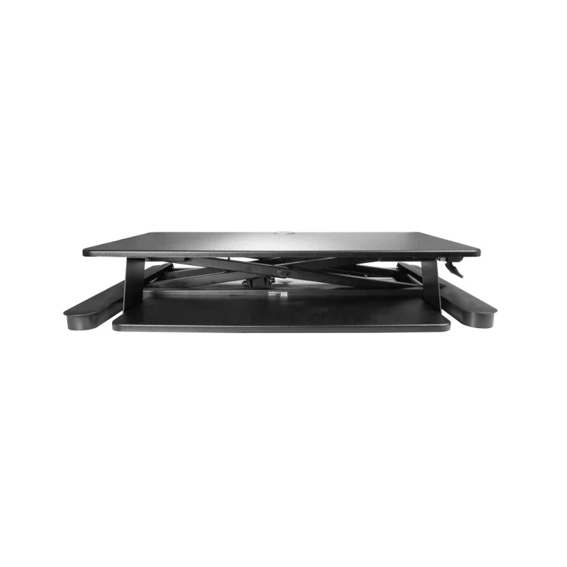 StarTech.com Sitting/Standing Computer Desk Black 160 mm Height Adjustable, 900 mm Width, 666 mm Depth ARMSTSLG