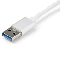 StarTech.com USB 3.0 1000Mbps Network Speed USB Ethernet Adapter, USB Type A, Silver, 190.5 mm Cable Length USB31000SA
