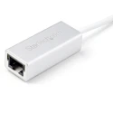 StarTech.com USB 3.0 1000Mbps Network Speed USB Ethernet Adapter, USB Type A, Silver, 190.5 mm Cable Length USB31000SA