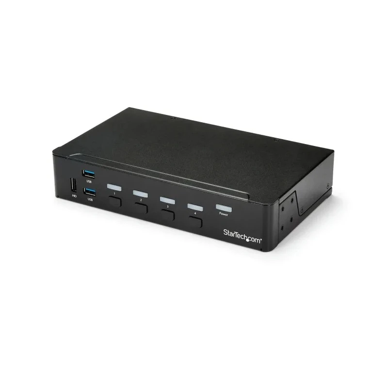 StarTech.com 4 Port 1 Displays USB HDMI KVM Switch with 3.5 mm Stereo Audio Support 1920 x 1080 pixel Maximum SV431HDU3A2