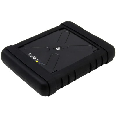 StarTech.com 2.5 in SATA Hard Drive Enclosure USB 3.0, 5 Gbps, IP54 Rated, Military MIL-STD-810G Shock Resistant S251BRU33