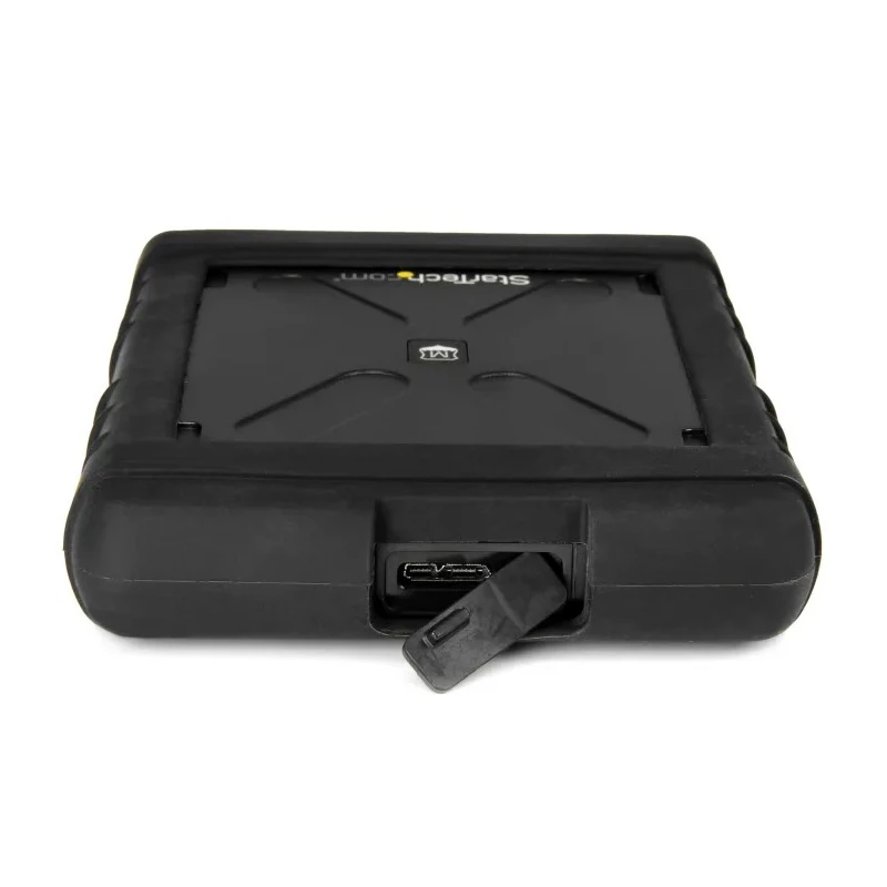 StarTech.com 2.5 in SATA Hard Drive Enclosure USB 3.0, 5 Gbps, IP54 Rated, Military MIL-STD-810G Shock Resistant S251BRU33