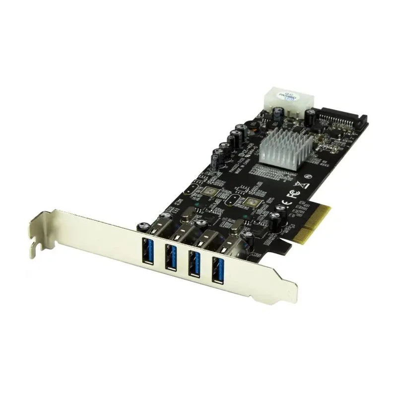 StarTech.com 4 Port PCIe USB 3.0 Card PCI Express High Performance USB 3.0 Controller PEXUSB3S42V