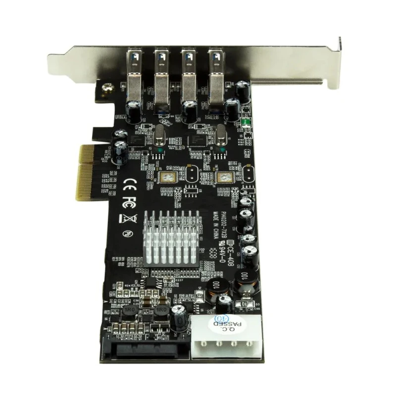 StarTech.com 4 Port PCIe USB 3.0 Card PCI Express High Performance USB 3.0 Controller PEXUSB3S42V