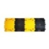 Robustt Plastic Speed Bump 1Mtr 50mm Road Reflectors for high visibility and Concrete Traffic Driveway (Pack of 1)