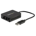 StarTech.com USB 2.0 100Mbps USB Ethernet Adapter with 195mm Cable Length US100A20FXSC
