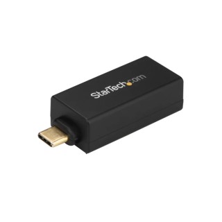 StarTech.com USB 3.0 Ethernet Adapter 1Gbps Network Speed USB Type-C Black US1GC30DB