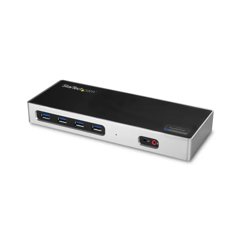 StarTech.com USB C Docking Station with 6 USB 3.0 Ports, DisplayPort, HDMI, Thunderbolt 3, 4096 x 2160 Pixel DK30A2DH