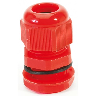 HellermannTyton NGM Series Red Polyamide 66 Cable Gland M32 Thread 18 mm Min. 25 mm Max. IP68 NGM32-RED