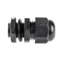 HellermannTyton NGM Series Black Polyamide 66 Cable Gland M16 Thread, 5 mm to 10 mm, IP68 NGM16-BLK