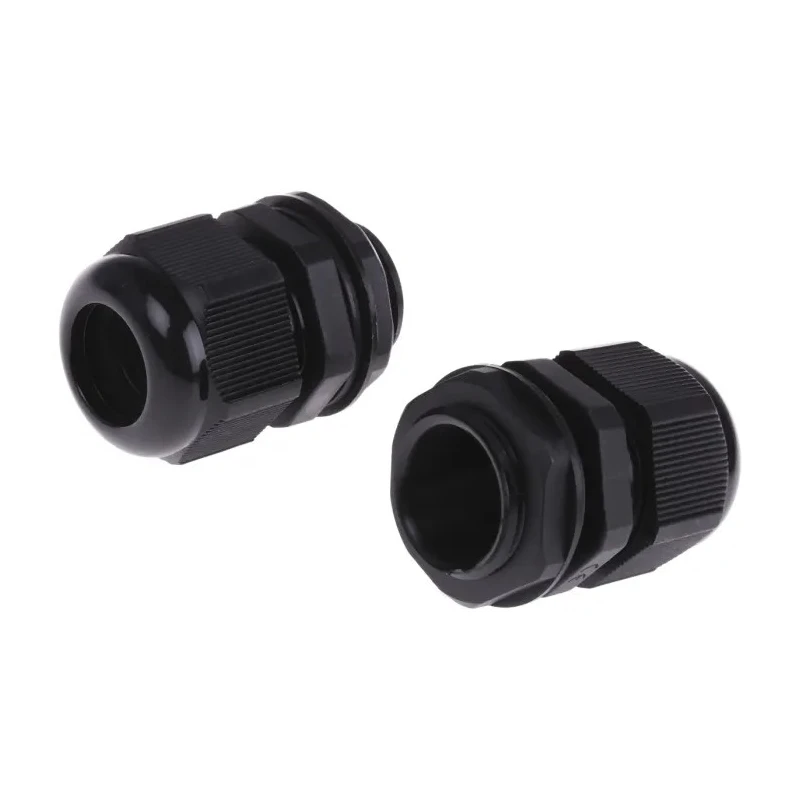 HellermannTyton NGM Series Black Polyamide 66 Cable Gland M25 Thread 13mm-18mm Diameter IP68 NGM25-BLK