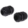 HellermannTyton NGM Series Black Polyamide 66 Cable Gland M25 Thread 13mm-18mm Diameter IP68 NGM25-BLK