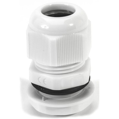 HellermannTyton Grey Polyamide 66 Cable Gland M32 Thread Size, 18 mm Min. Cable Diameter, 25 mm Max., IP68 NGM32-GY